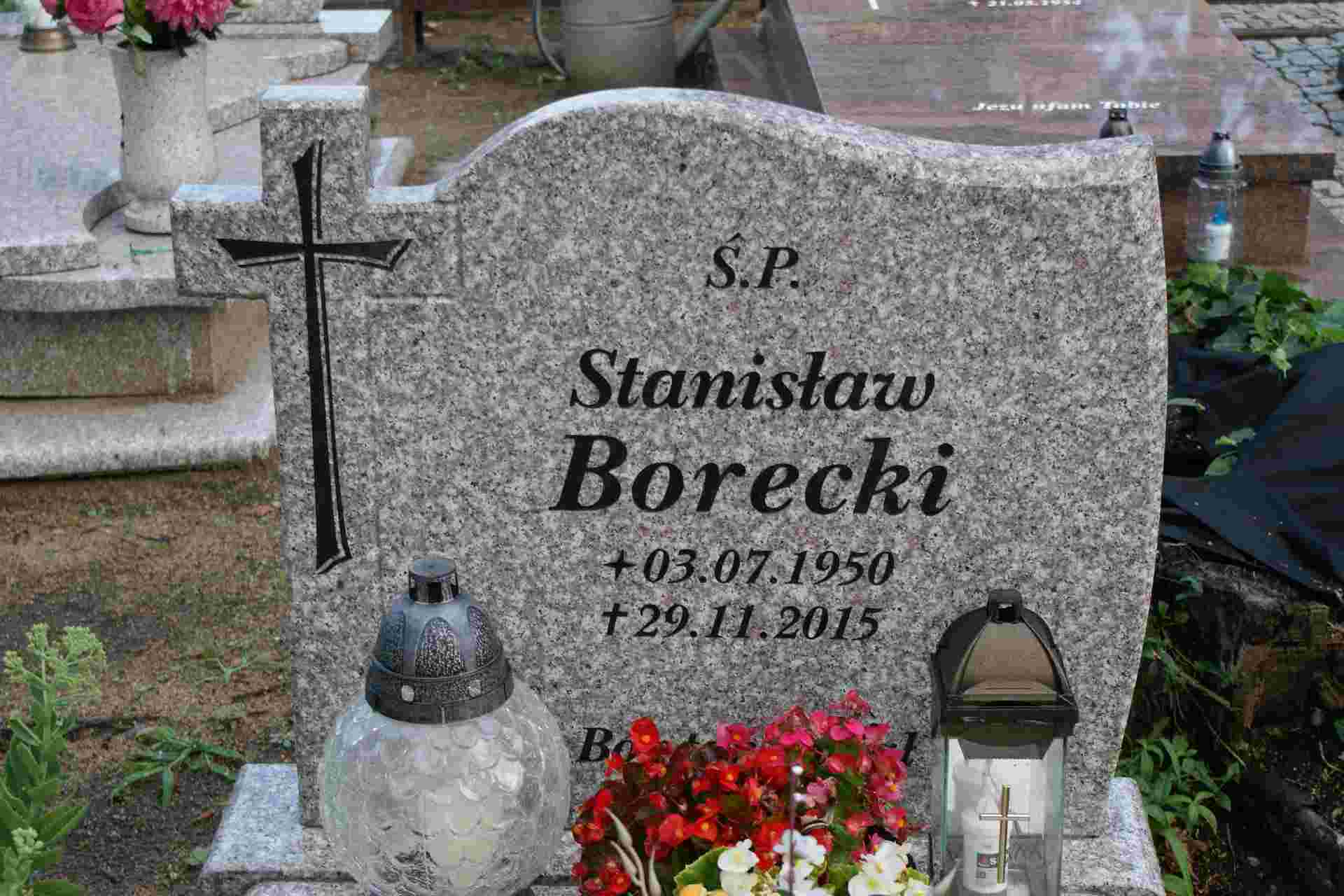 Stanisław BORECKI 1950 Cybinka - Grobonet - Wyszukiwarka osób pochowanych