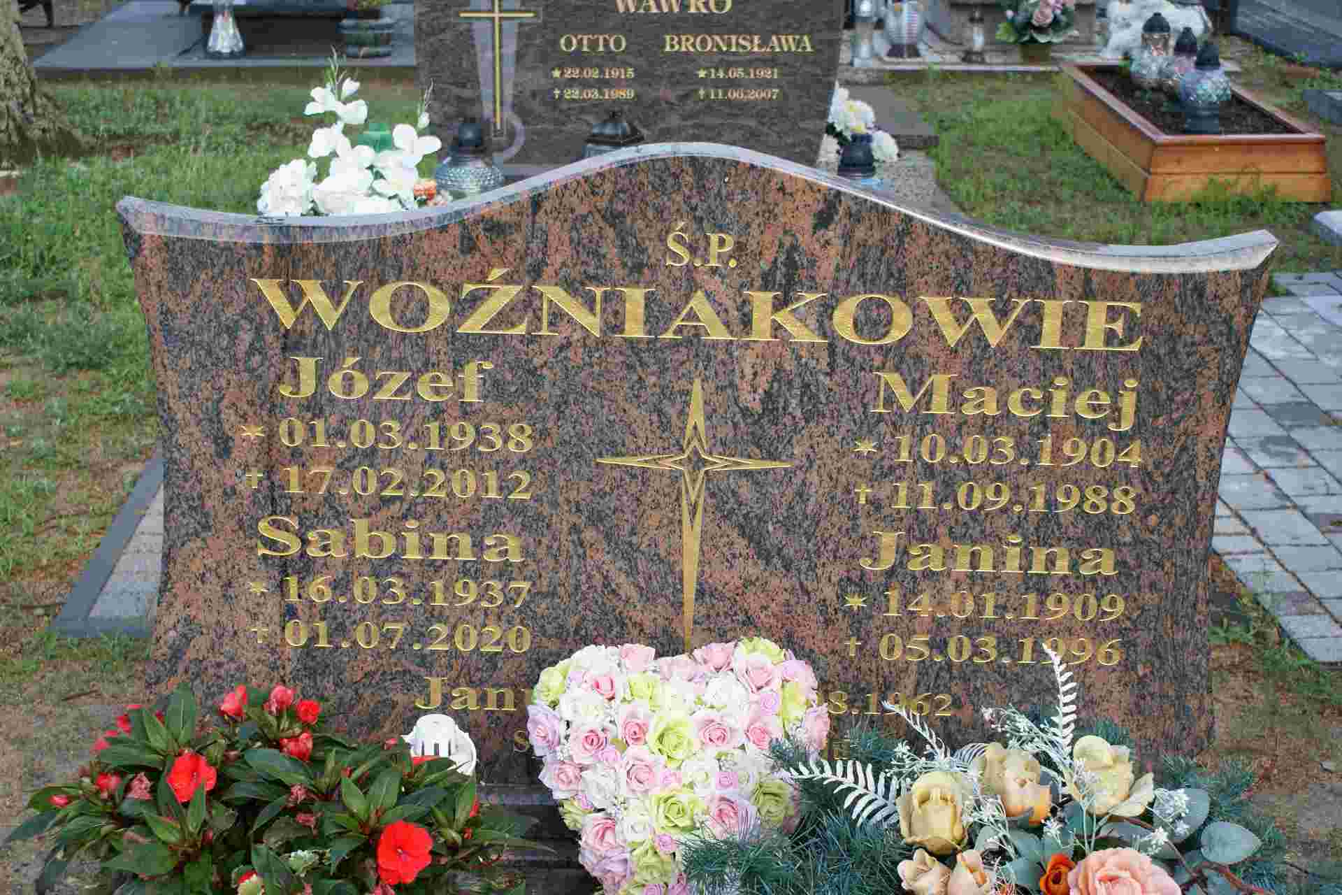 Maciej Woźniak 1904 Cybinka - Grobonet - Wyszukiwarka osób pochowanych