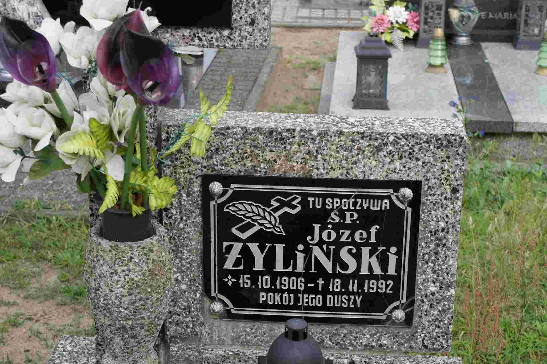 Józef Żyliński 1906 Cybinka - Grobonet - Wyszukiwarka osób pochowanych