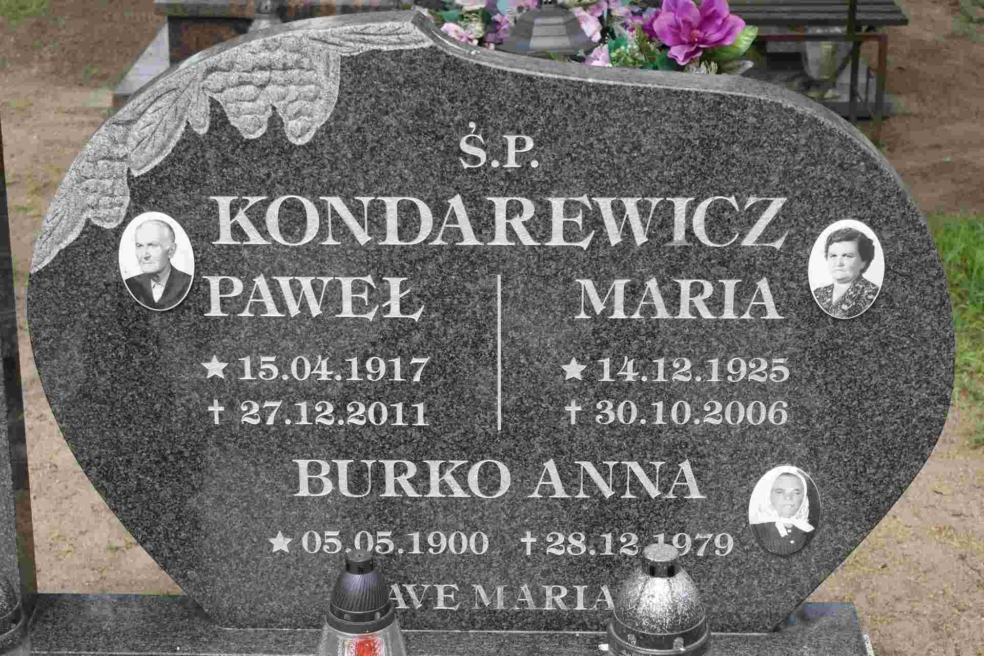 Paweł Kondarewicz 1917 Cybinka - Grobonet - Wyszukiwarka osób pochowanych