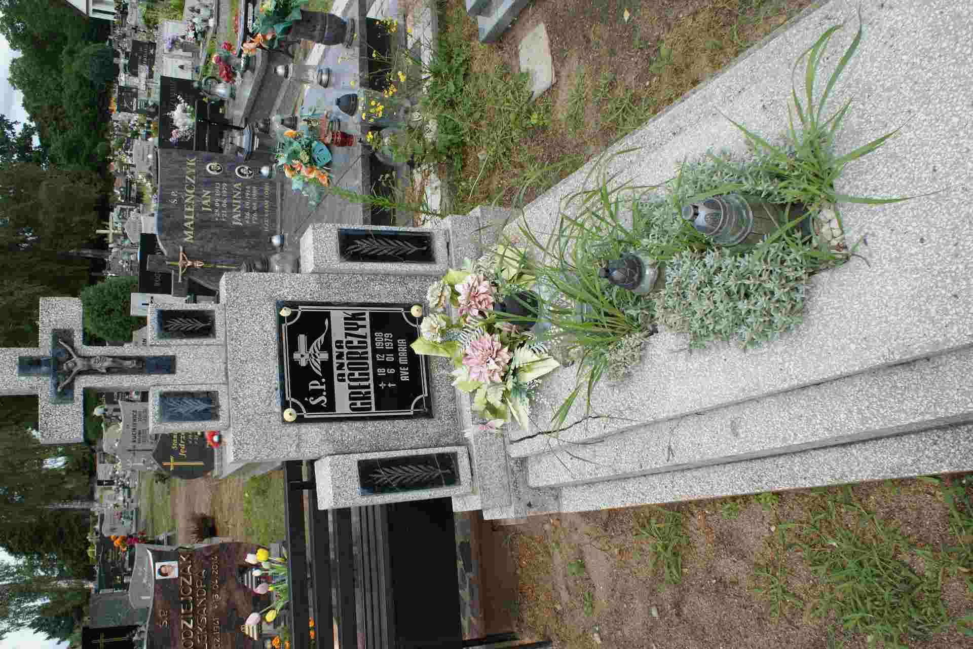 Grób Anna Gregorczyk