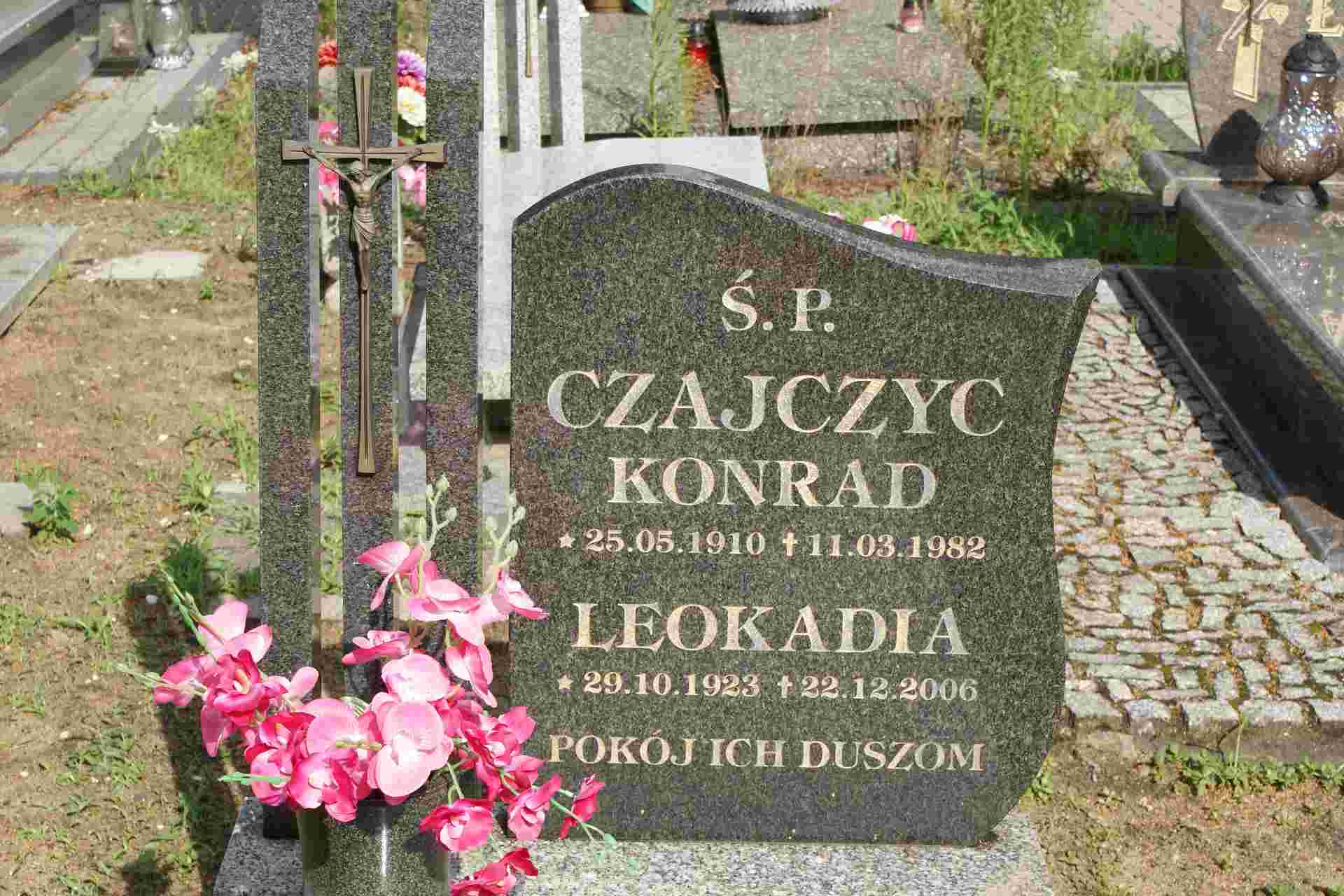 Konrad Czajczyc 1910 Cybinka - Grobonet - Wyszukiwarka osób pochowanych