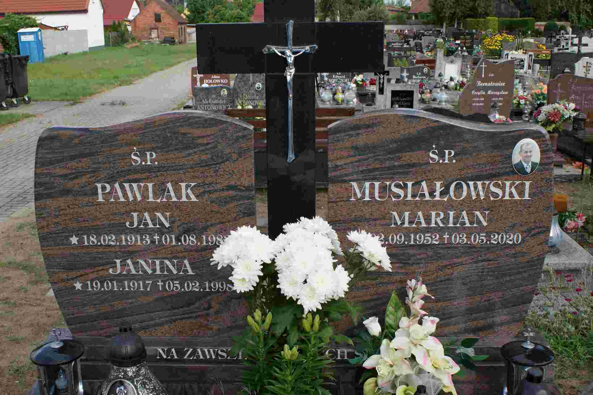 Janina Pawlak 1917 Cybinka - Grobonet - Wyszukiwarka osób pochowanych