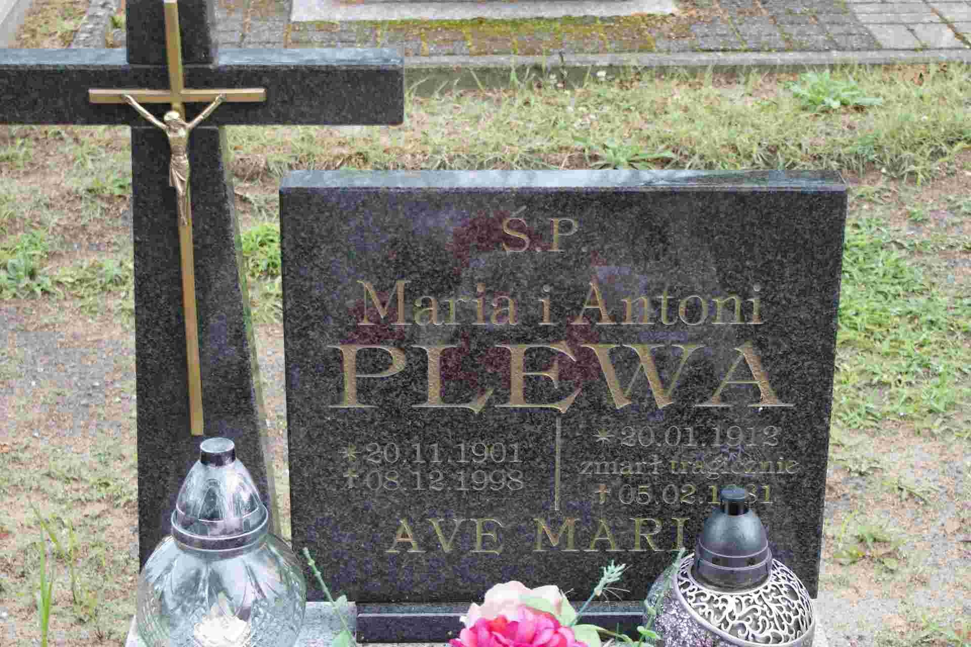 Antoni Plewa 1912 Cybinka - Grobonet - Wyszukiwarka osób pochowanych