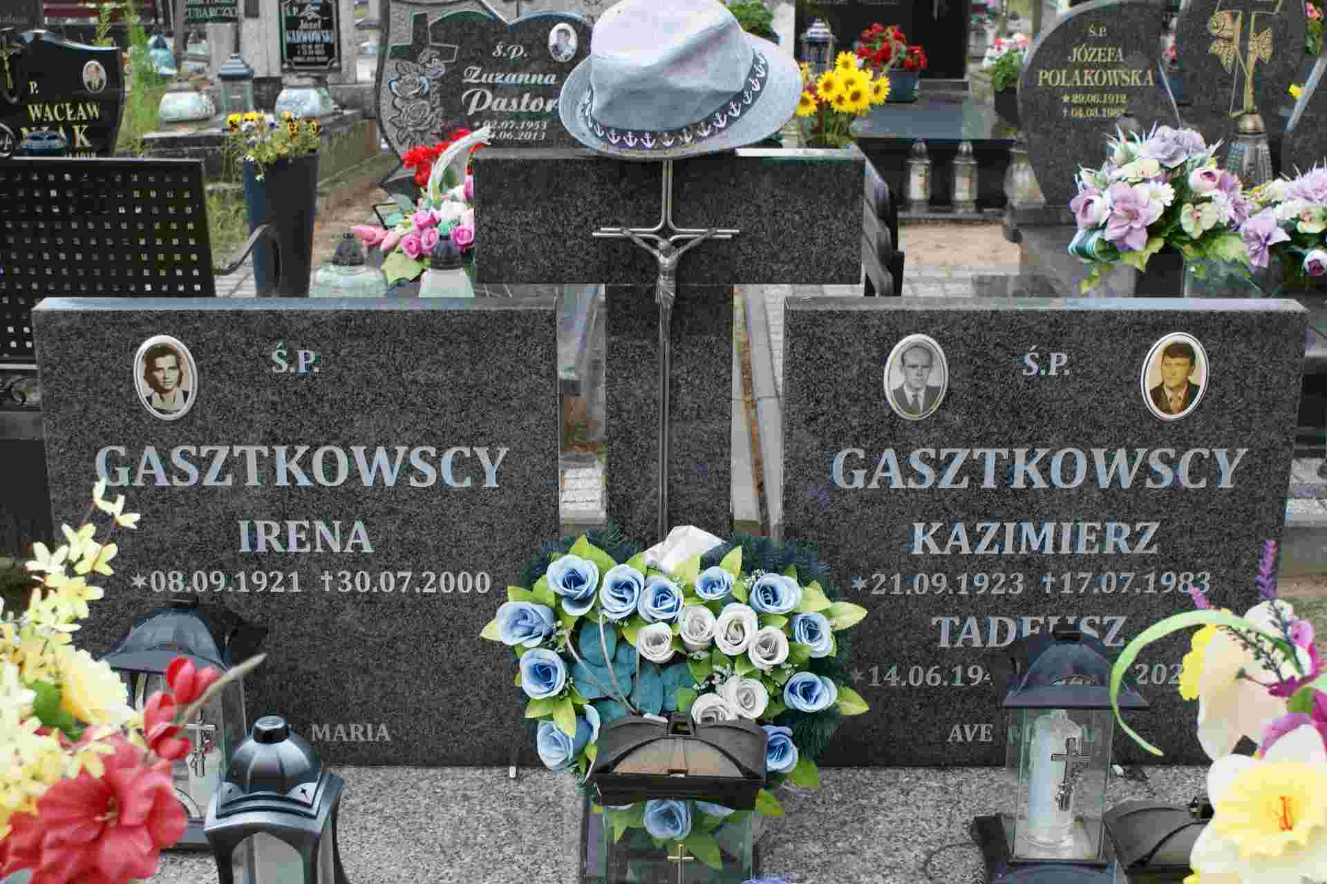 Kazimierz Gasztkowski 1923 Cybinka - Grobonet - Wyszukiwarka osób pochowanych