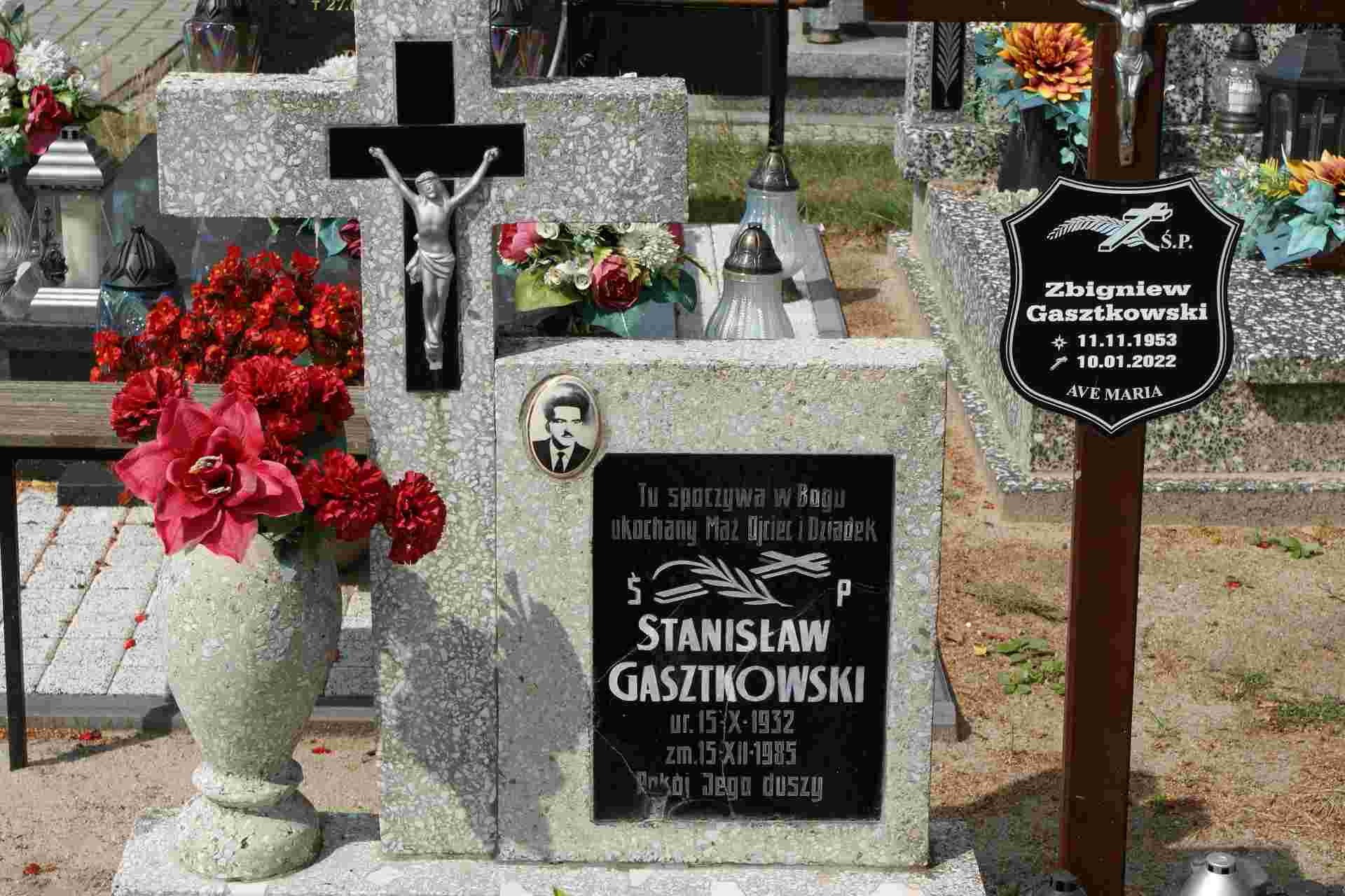 Stanisław Gasztkowski 1932 Cybinka - Grobonet - Wyszukiwarka osób pochowanych