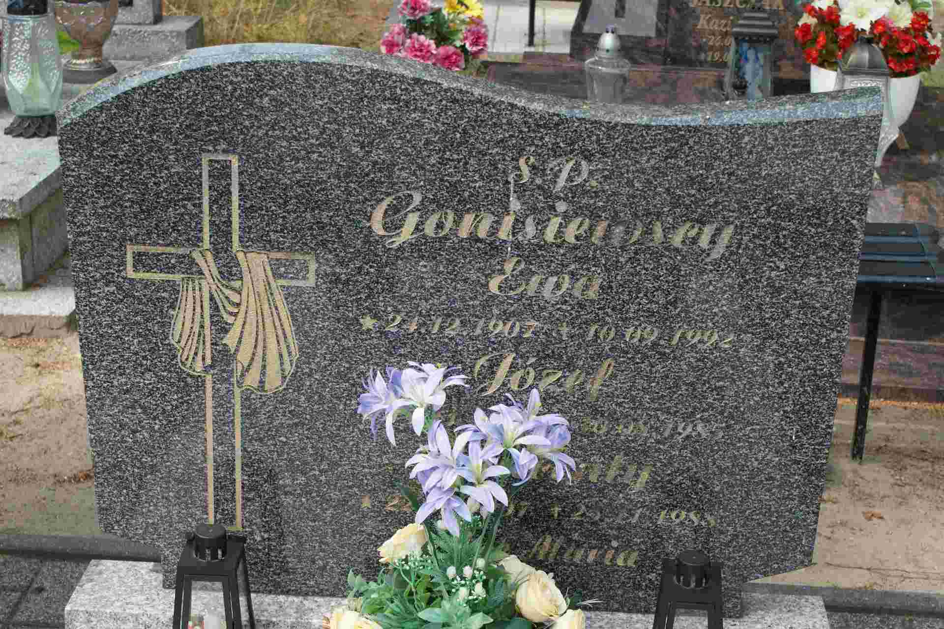 Grób WINCENTY GONISIEWSKI