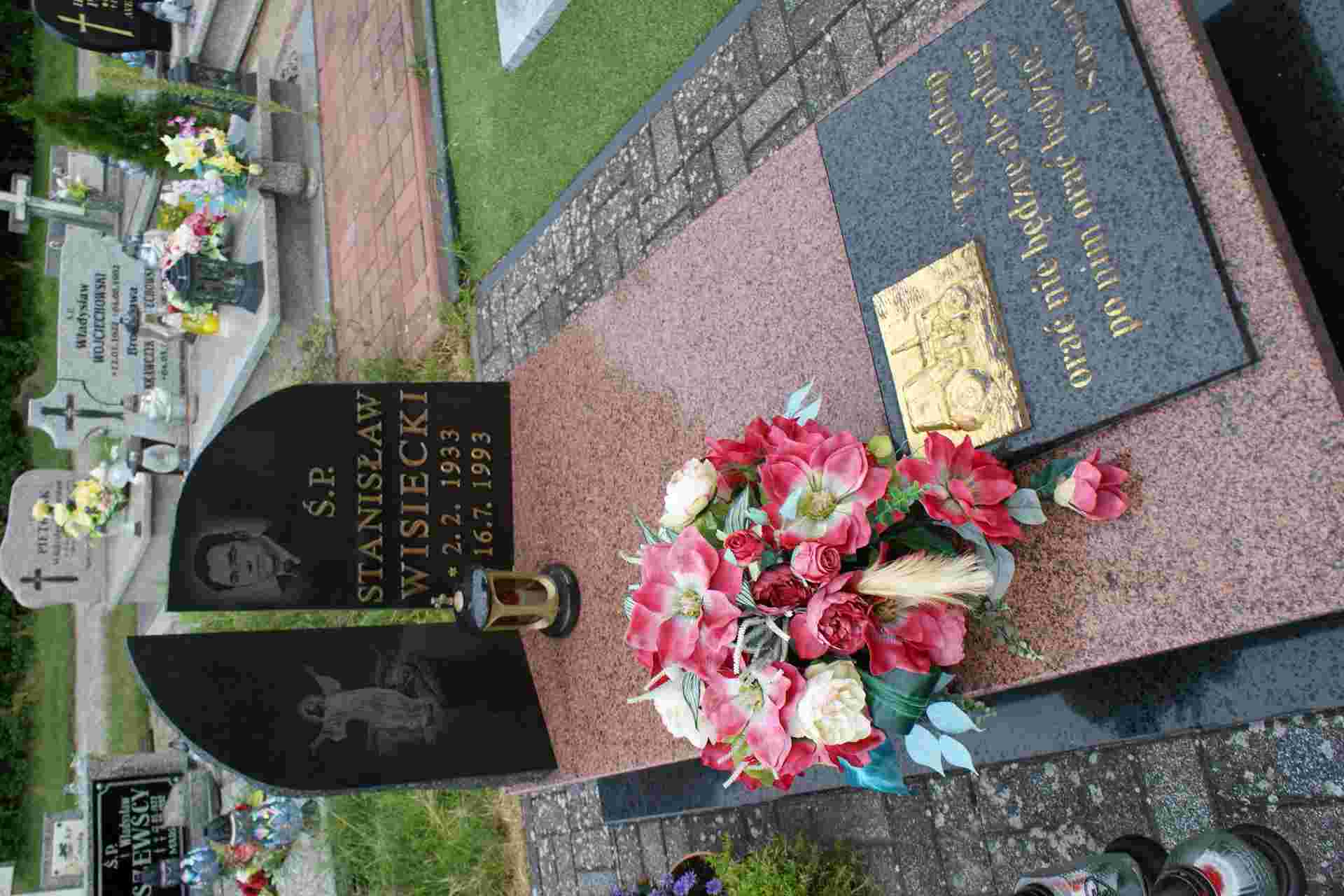 Grób Stanisław Wisiecki