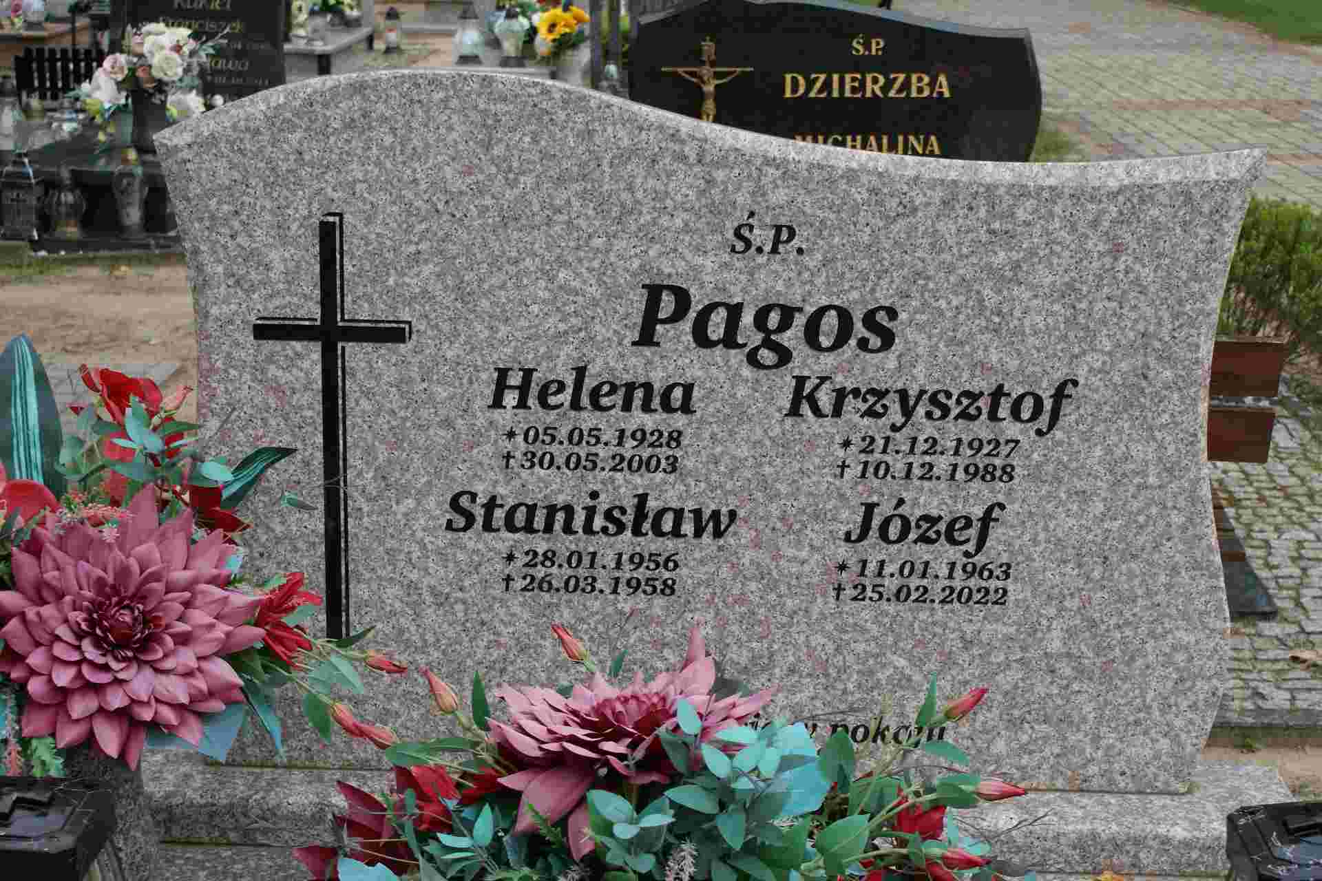 Krzysztof Pagos 1927 Cybinka - Grobonet - Wyszukiwarka osób pochowanych