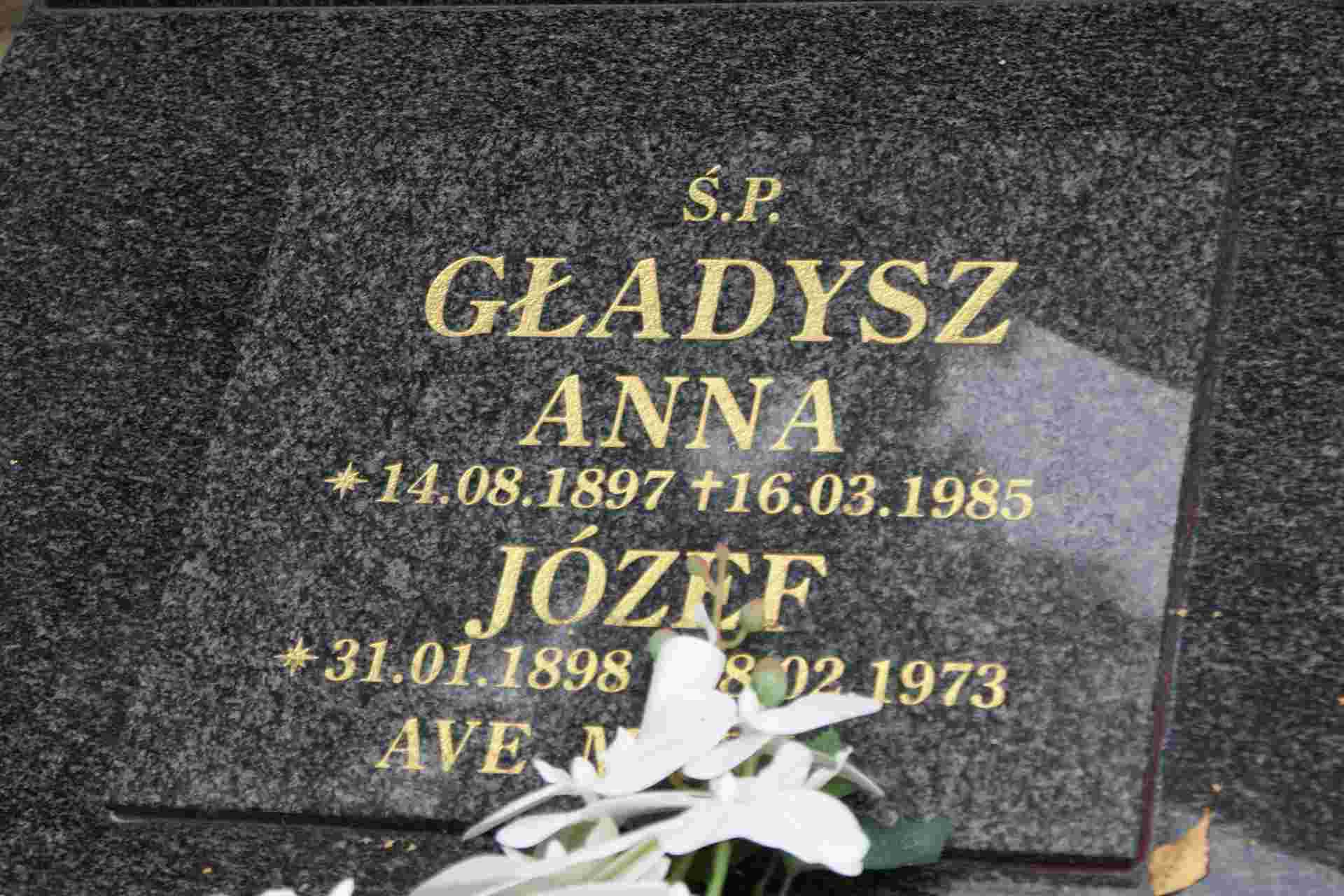 Grób Anna Gładysz