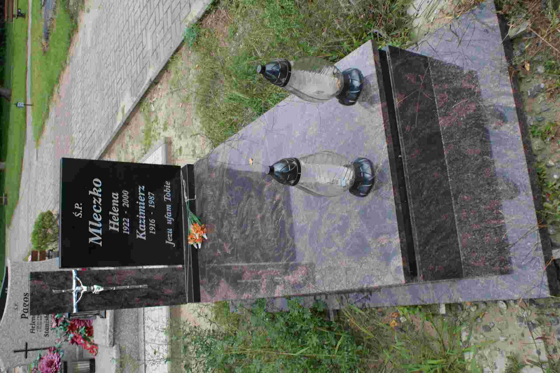 Grób Kazimierz Mleczko