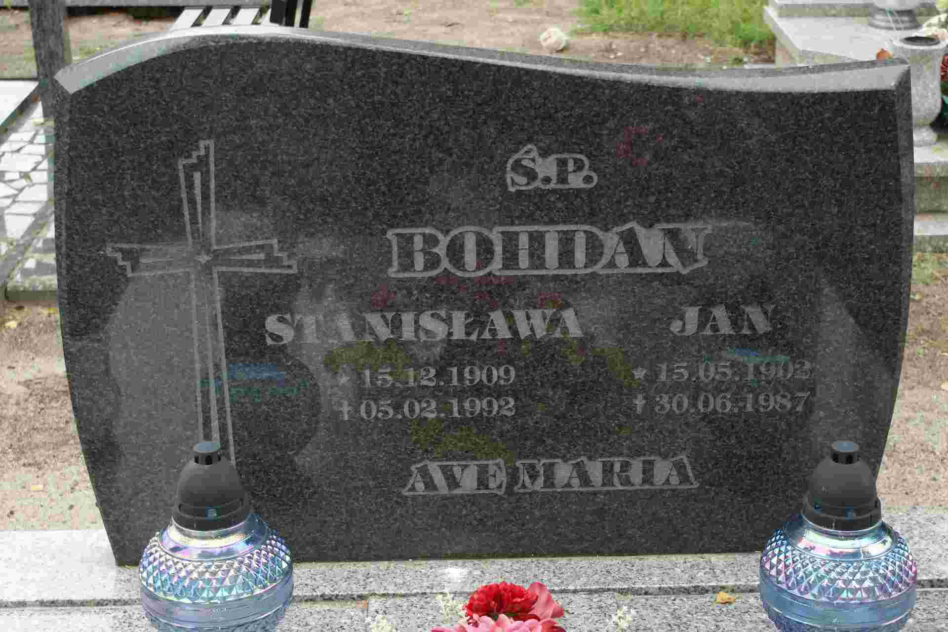 Stanisława Bohdan 1909 Cybinka - Grobonet - Wyszukiwarka osób pochowanych