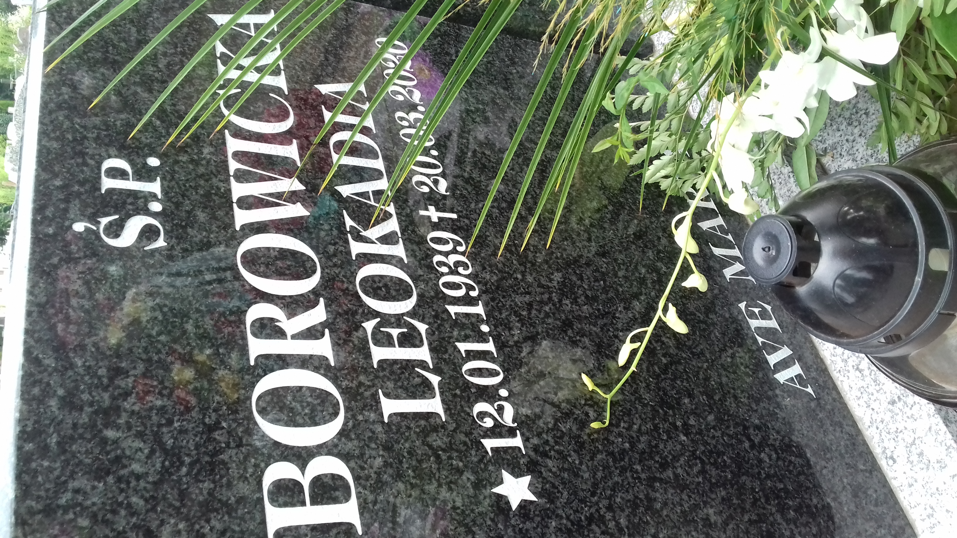 Grób Leokadia Borowicka 