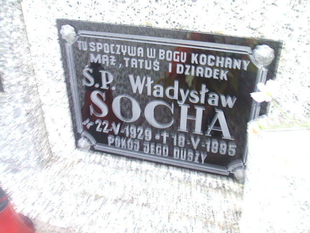 Władysław Socha 1929 Cybinka - Grobonet - Wyszukiwarka osób pochowanych