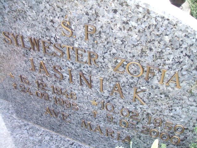 Sylwester Jasiniak 1946 Cybinka - Grobonet - Wyszukiwarka osób pochowanych