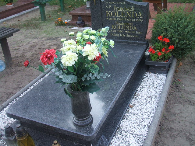 Grób Franciszek Kolenda
