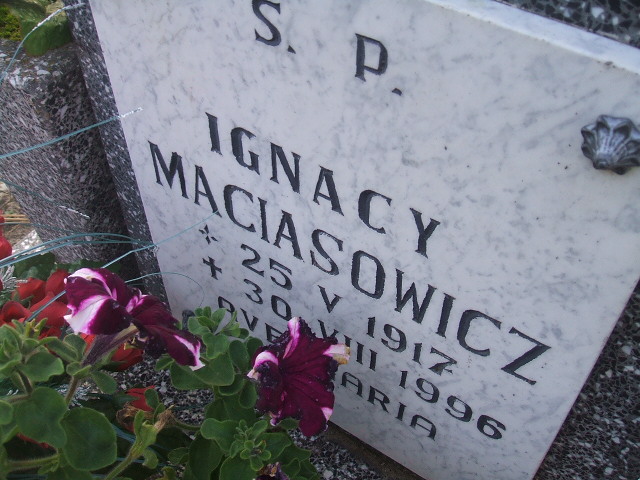 Ignacy Maciasowicz 1917 Cybinka - Grobonet - Wyszukiwarka osób pochowanych