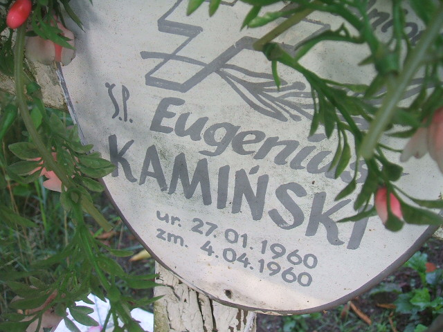 Eugeniusz Kamiński 1960 Cybinka - Grobonet - Wyszukiwarka osób pochowanych