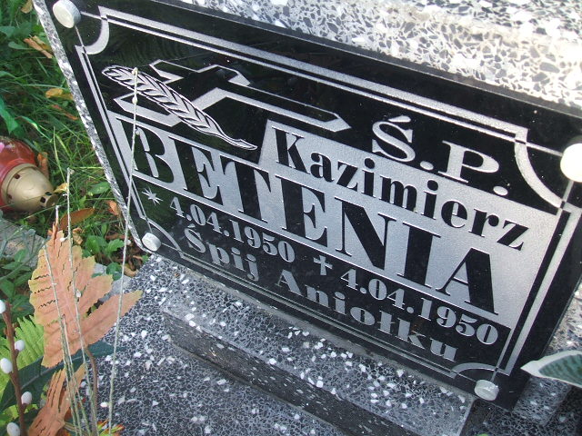 Kazimierz Betenia 1950 Cybinka - Grobonet - Wyszukiwarka osób pochowanych