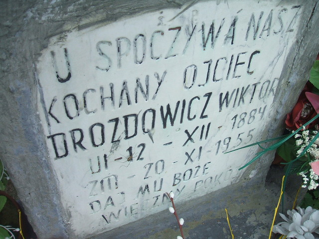 Wiktor Drozdowicz 1884 Cybinka - Grobonet - Wyszukiwarka osób pochowanych