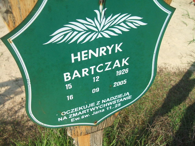 Henryk Bartczak 1926 Cybinka - Grobonet - Wyszukiwarka osób pochowanych