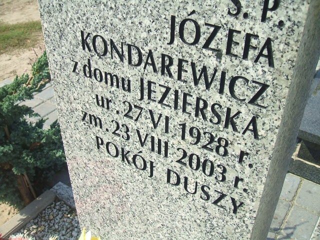 Marek KONDAREWICZ 1969 Cybinka - Grobonet - Wyszukiwarka osób pochowanych