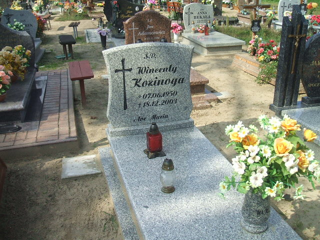 Grób Wincenty Kozinoga