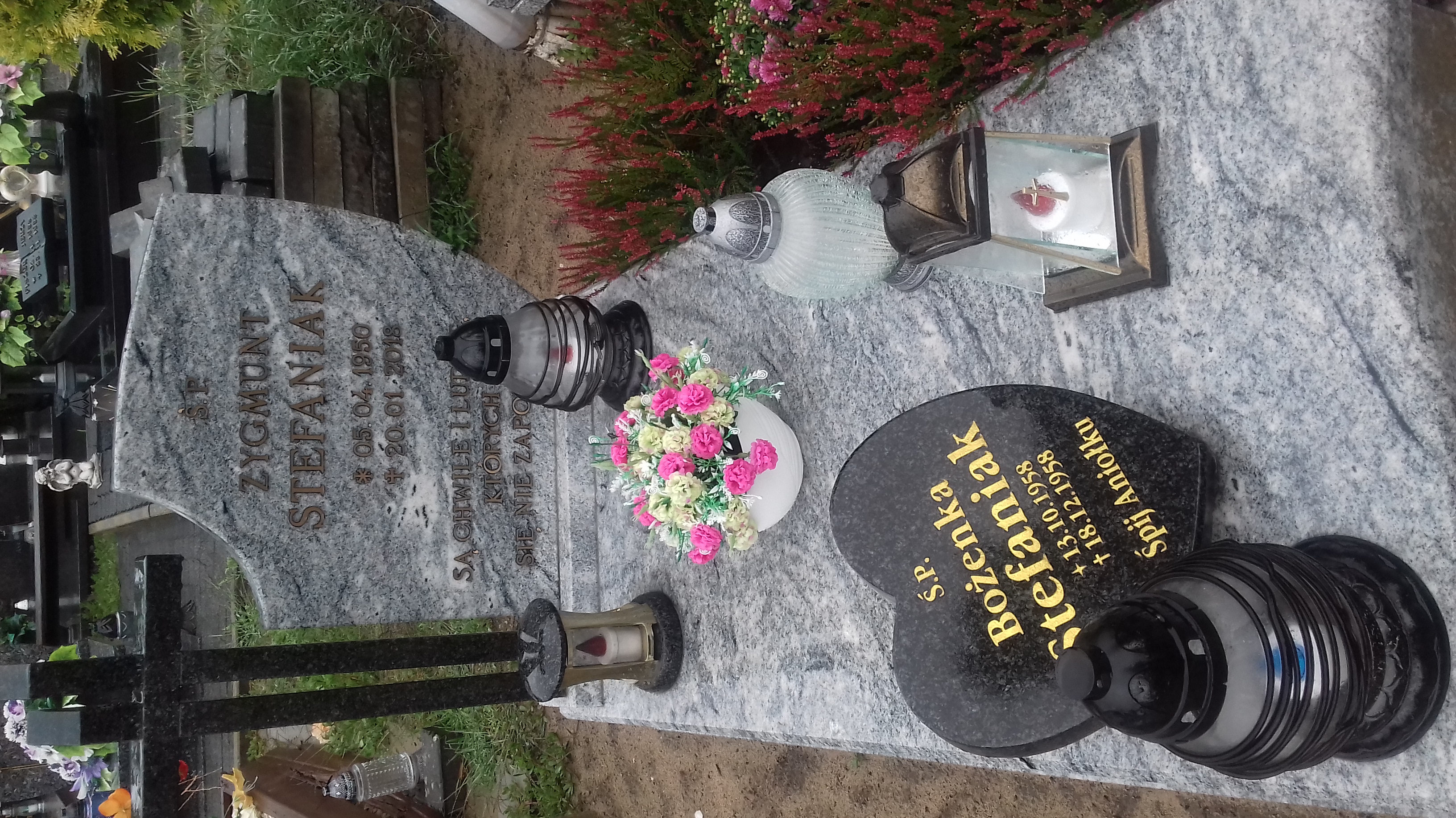 Grób Bożena Stefaniak