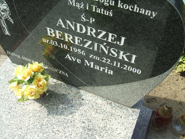 Andrzej Bereziński 1956 Cybinka - Grobonet - Wyszukiwarka osób pochowanych
