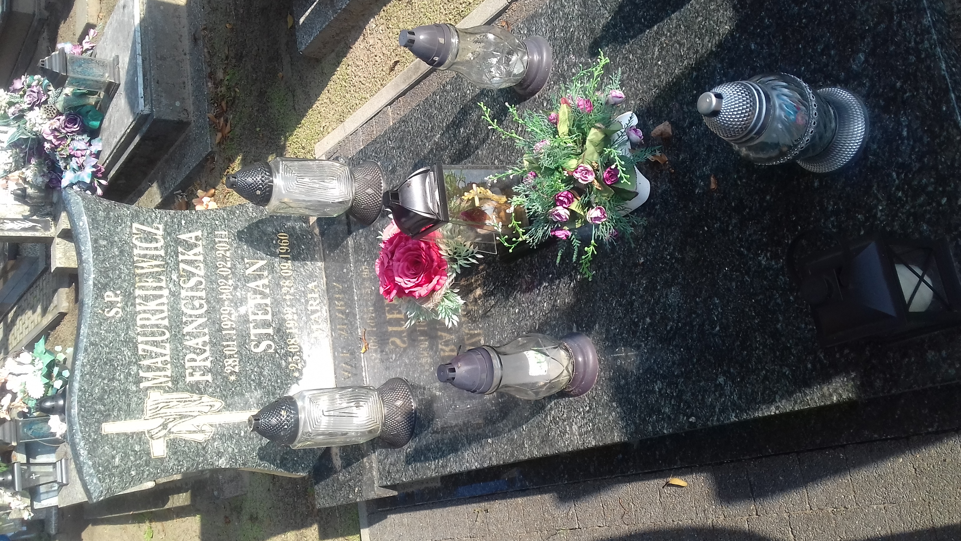 Grób Franciszka Mazurkiewicz