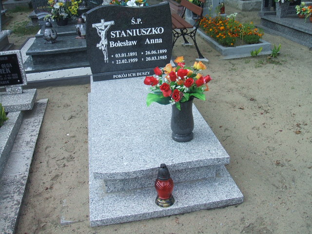Grób Anna Staniuszko