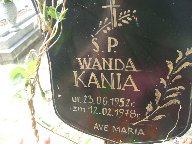 Wanda Kania 1952 Cybinka - Grobonet - Wyszukiwarka osób pochowanych