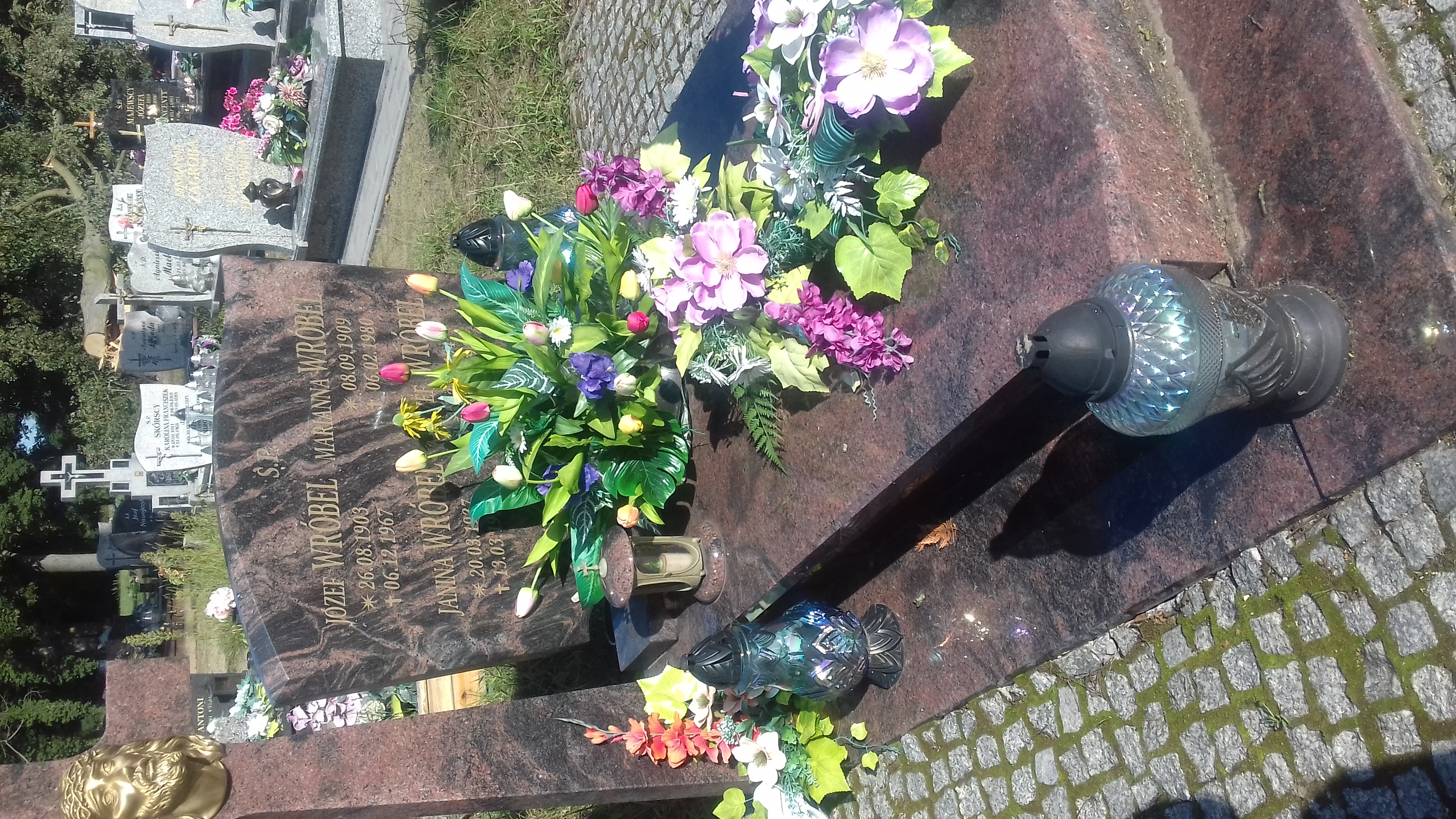 Grób JANINA WRÓBEL