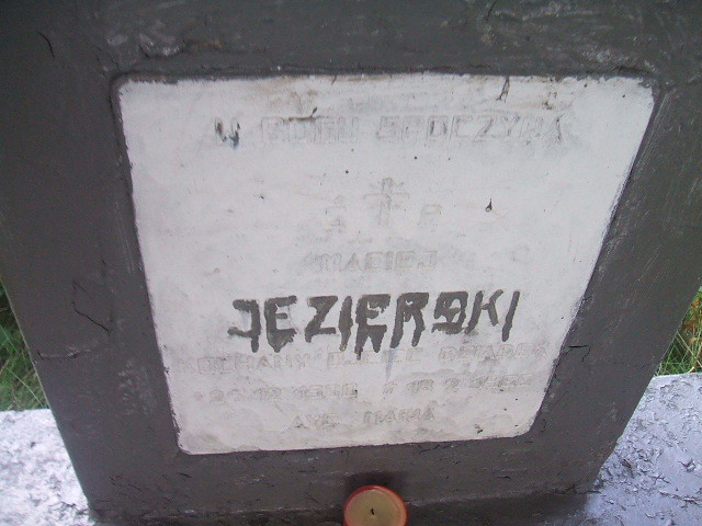 Maciej Jezierski 1900 Cybinka - Grobonet - Wyszukiwarka osób pochowanych