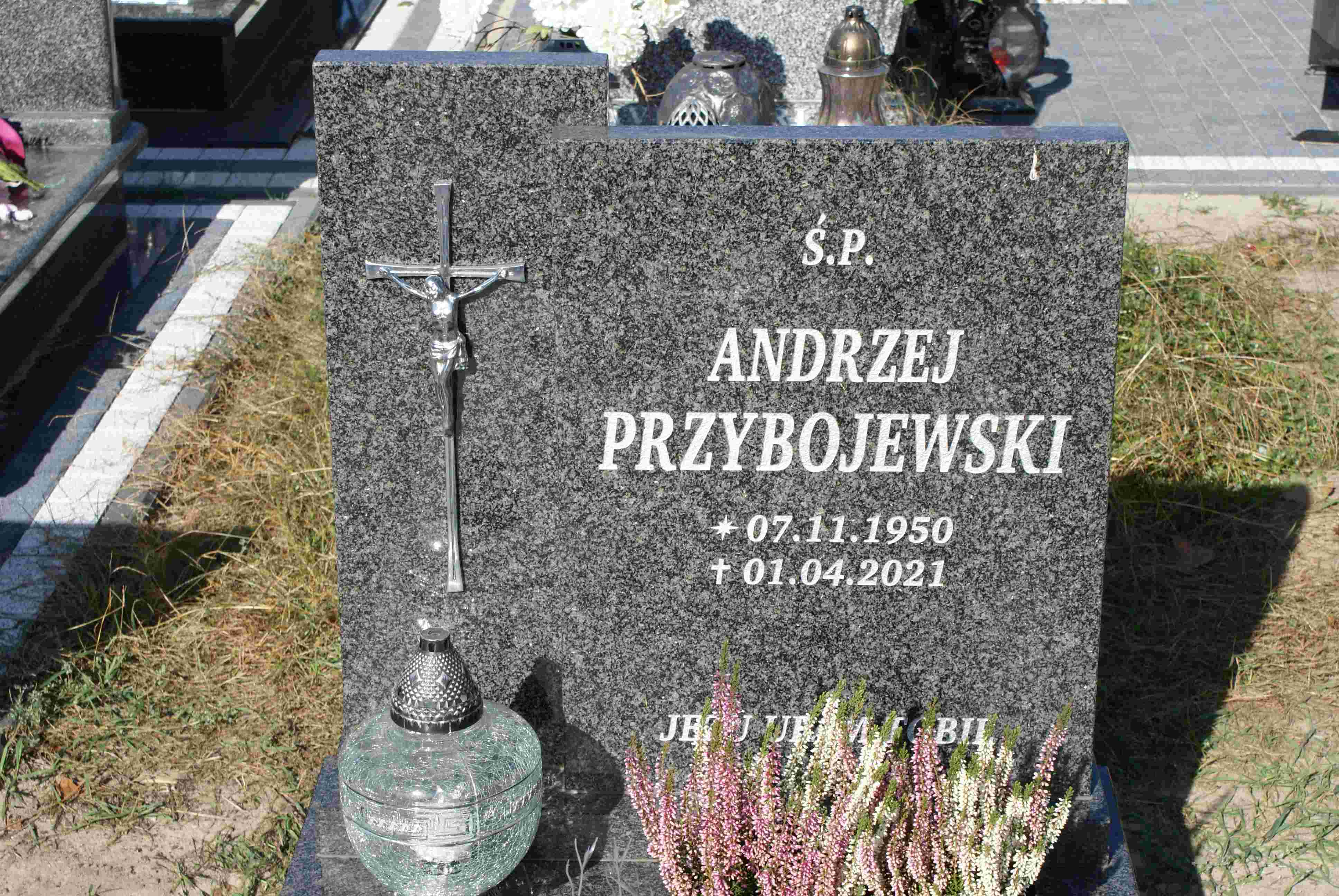Andrzej PRZYBOJEWSKI 1950 Cybinka - Grobonet - Wyszukiwarka osób pochowanych