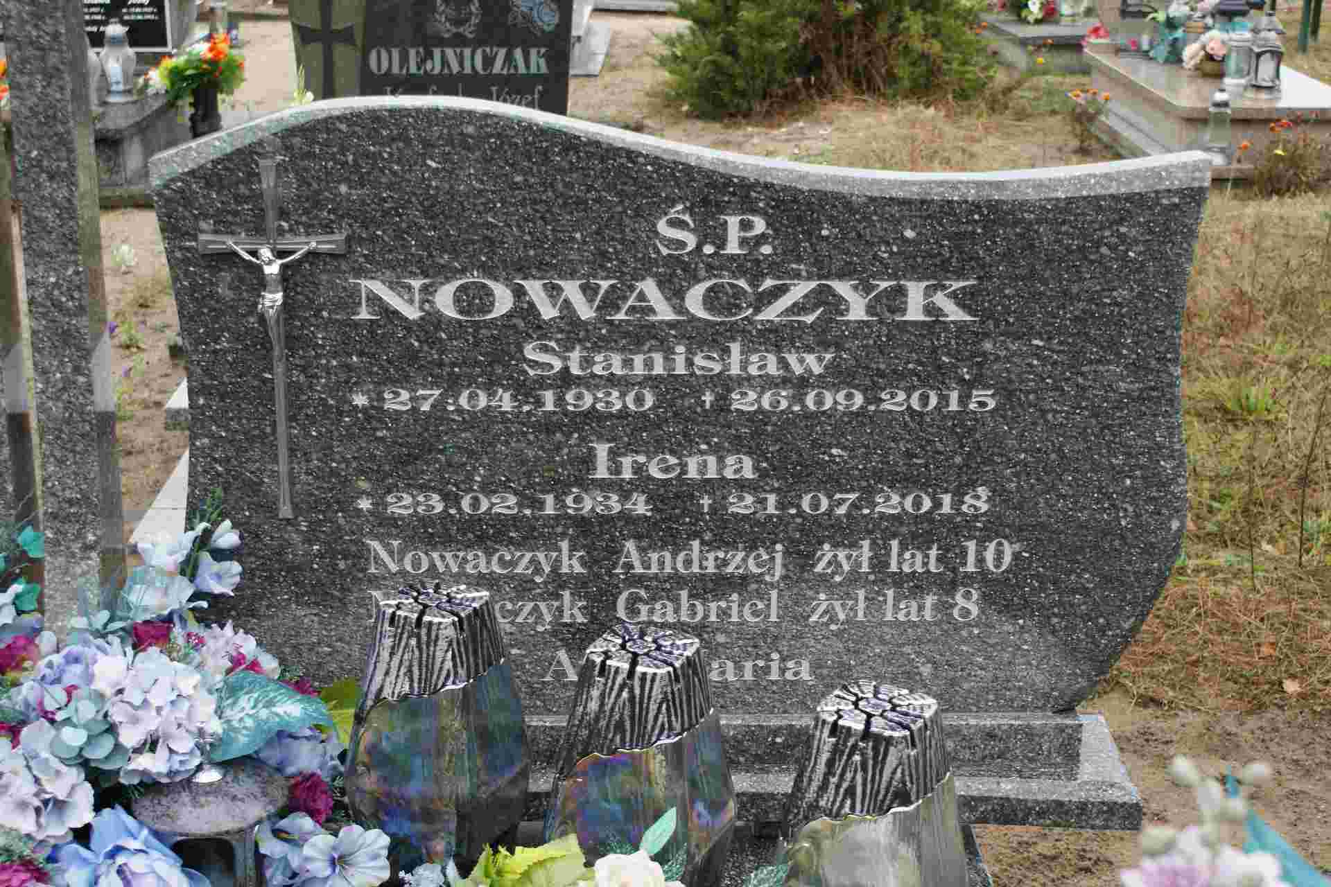 Andrzej Nowaczyk 1930 Cybinka - Grobonet - Wyszukiwarka osób pochowanych