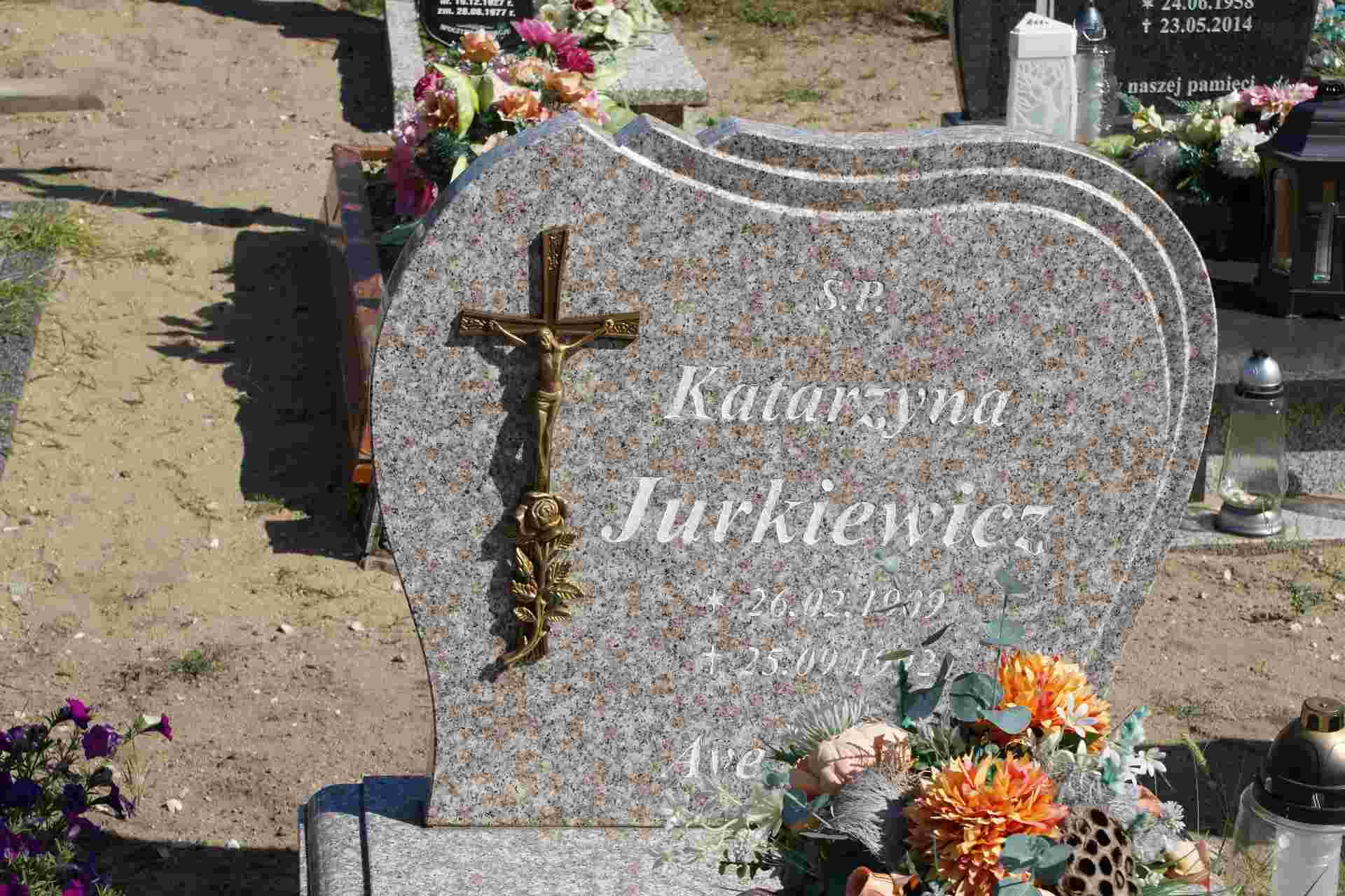 Katarzyna Jurkiewicz 1909 Cybinka - Grobonet - Wyszukiwarka osób pochowanych